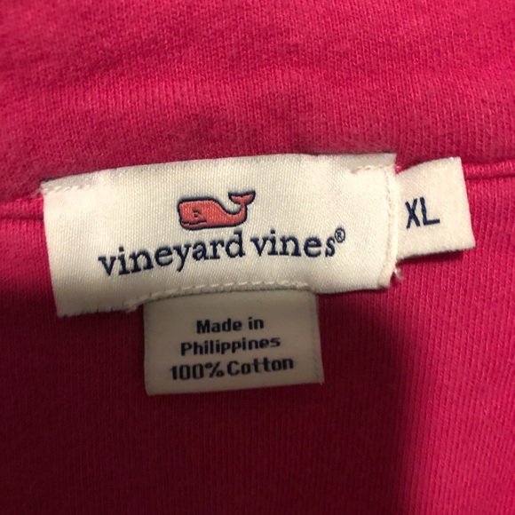Women’s XL Vineyard Vines Pink Shep Shirt - Picture 3 of 3